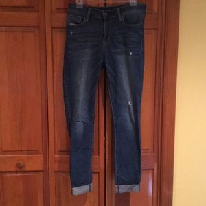 Distressed Skinny Jeans